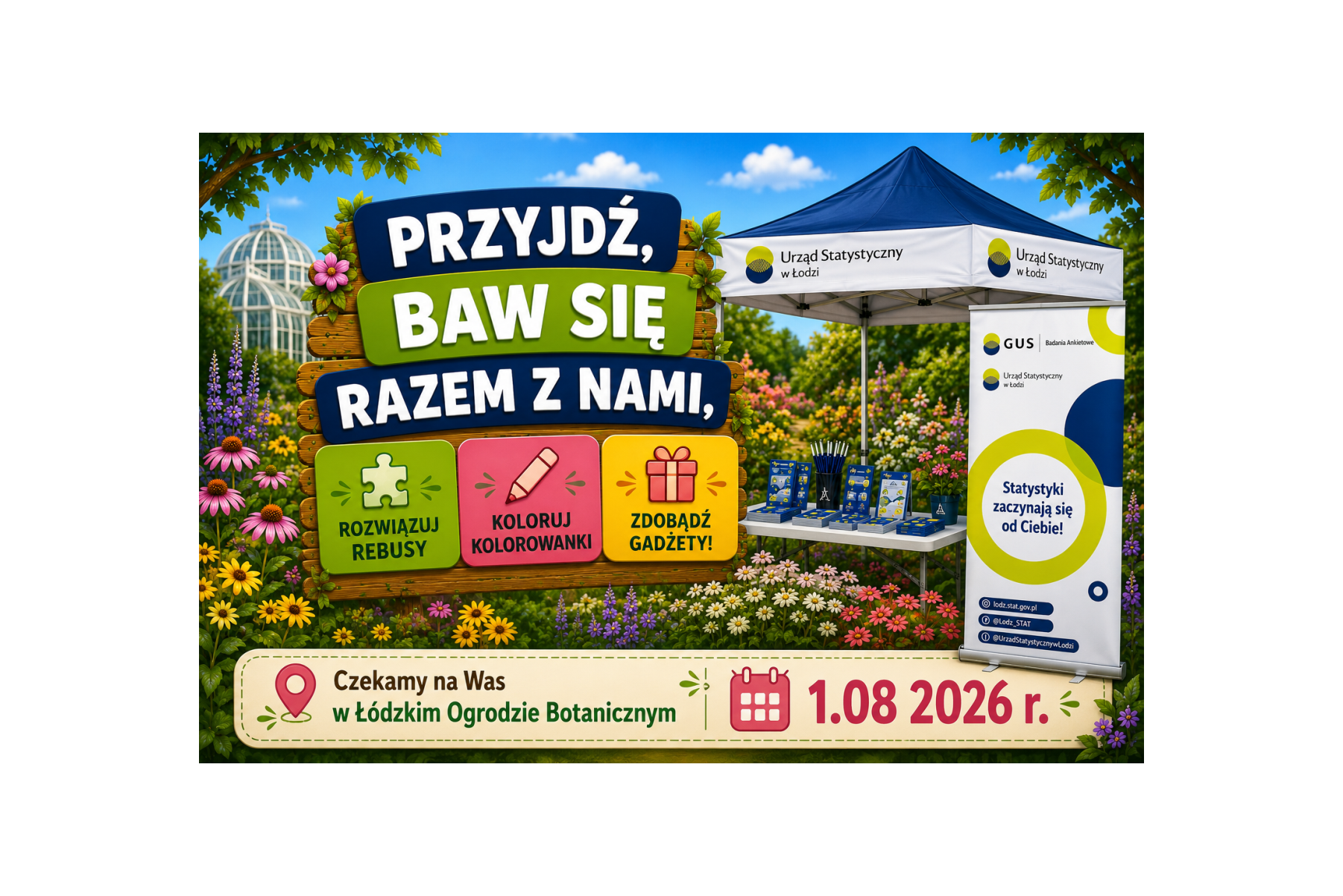 Baw się razem z nami w Ogrodzie Botanicznym