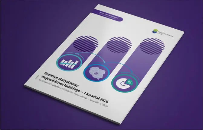Statistical Bulletin of Łódzkie Voivodship 1 quarter 2026. cover