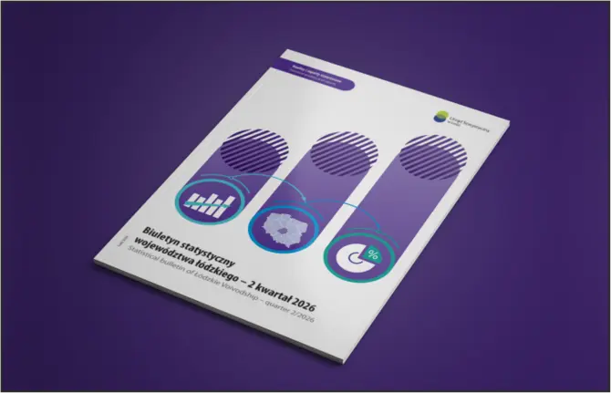 Cover of Statistical bulletin of Łódzkie Voivodship – quarter 2/2026