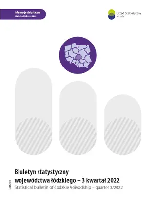 Powiększ obraz: Statistical  Bulletin  of  Łódzkie  Voivodship  3  quarter  2022