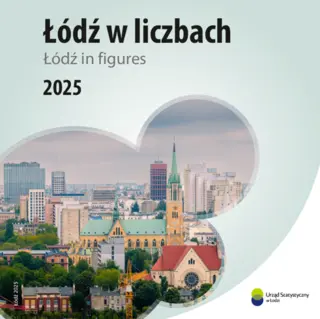 Powiększ obraz:  Łódź in figures 2025 - cover